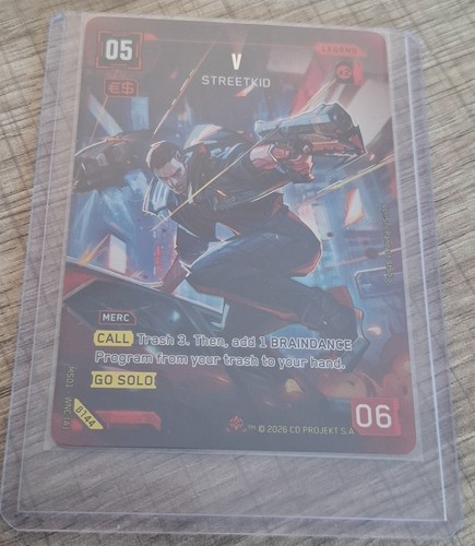 Cyberpunk tcg v streetkid - cyberpunk,