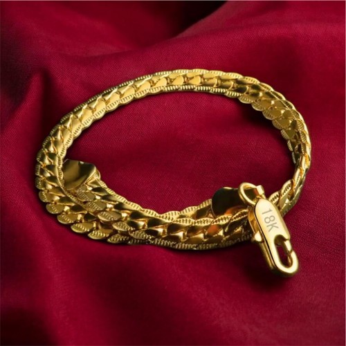 Bracelet 18 carats - or,