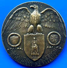 #13107# Medal Commemorating the Reconstruction of the Library of Leuven