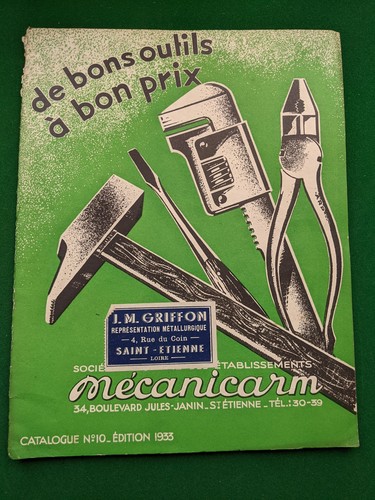 Catalogue mécanicarm - 30’s,