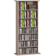 HOMCOM Rangements pour CD et