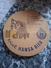 Sous-bock bière Hansa bière