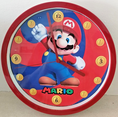 Pendule murale mario - pendule,