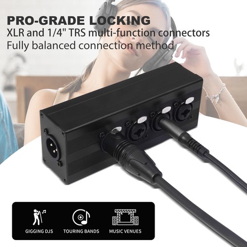 Xlr audio splitter - splitter, 4