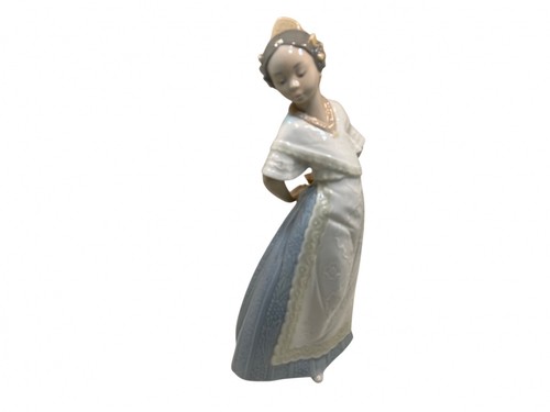 Figurine porcelaine lladro nao - porcelaine,