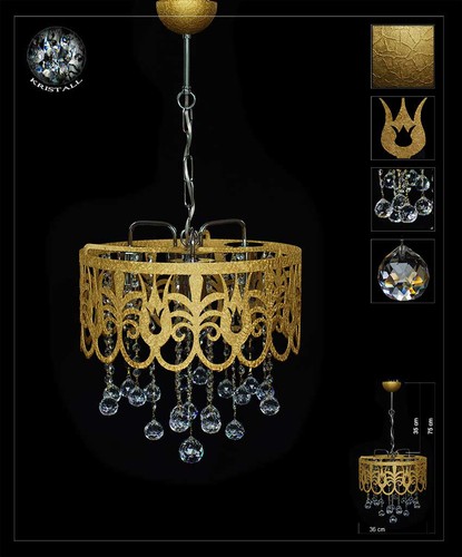 Lustre oriental avec vrais - avec, de