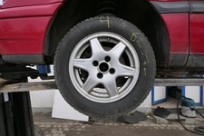 1x jante en aluminium Golf 3