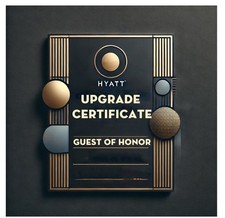 Hyatt Guest Of honors GOH - Up To 7 Nights 