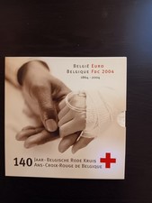 Belgie Belgique Euro FDC 2004 -- 140 Ans Croix Rouge DE Belgique 1864-2004 