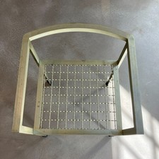 Comme des Garcon Chair No.1 (Rei Kawakubo) Yellow Zinc Plated Steel by Pallucco