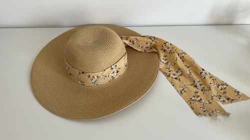 Chapeau soleil femme paille - chapeau, de