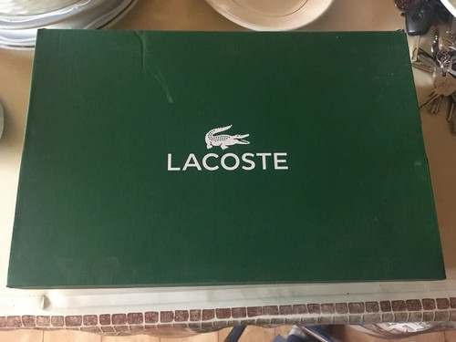 Boite chaussures lacoste - chaussures,