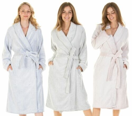 Longpile peignoir robe - longpile, de