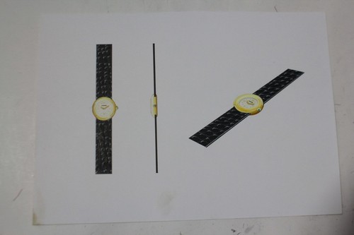 Chanel dessin original montre - chanel,