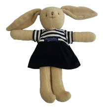 Trousselier terry Bunny Baby Soft Toy Comforter 9” Plush Doll Lovey