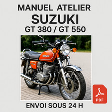 Manuel Atelier Suzuki GT 380