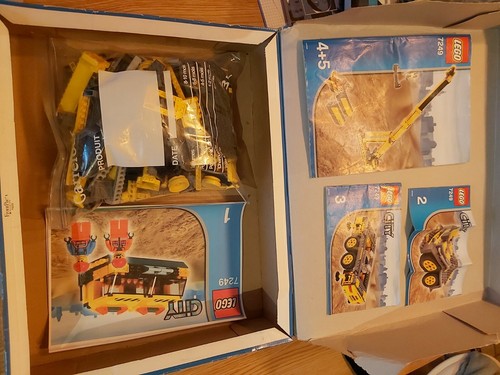 Lego city 7249 grue mobile - city, n°7249