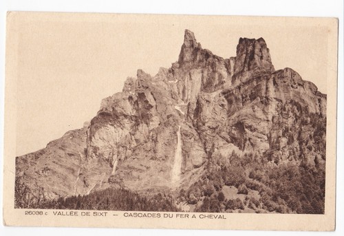 Vallée sixt cascades du - cascades,