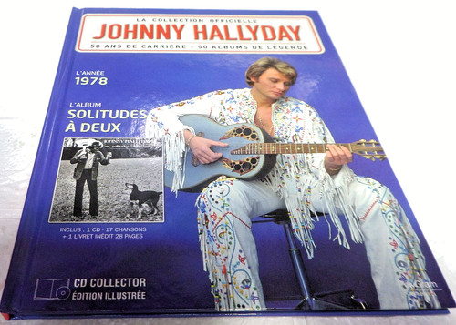 Livre johnny hallyday la - cd,