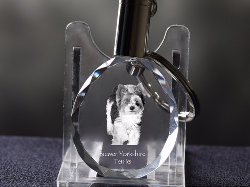 Biewer terrier chien cristal - terrier,,