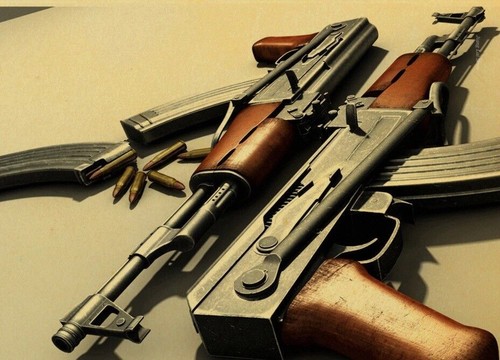 Poster affiche arme - affiche, gun