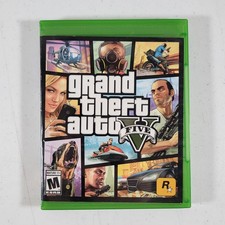 Grand Theft Auto V GTA 5 Xbox One, 2014 - Complete with Manual No Map Tested