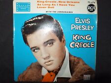 VINYL 45 TOURS  ELVIS PRESLEY / KING CREOLE / 75 474 /