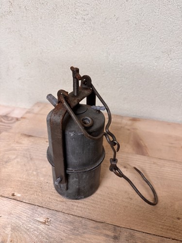 Ancienne lampe mineur à - ancienne,