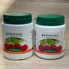 PROPHAR laboratoire ACEROLA 1000mg VITALITE - TONUS Lot 2 X 50 COMPRIMES - 10/26