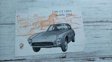 Prospectus / Prospekt / Brochure GHIA 1500 GT 1964