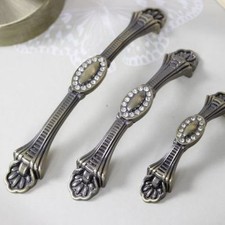 Armoire Garde-robe Tiroir Antique Cristal Effet Bronze 54111304