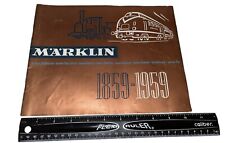 Vintage Marklin 100 years Catalogue 65 pages in German