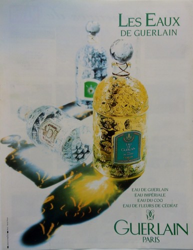 Publicite papier parfum - papier,