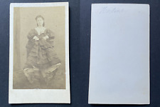 Miss Hortense, actress showing her legs, dancer, French Cancan?, circa 18