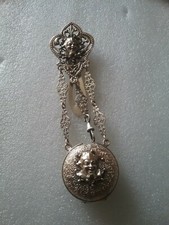 Châtelaine clavet porte montre gousset 