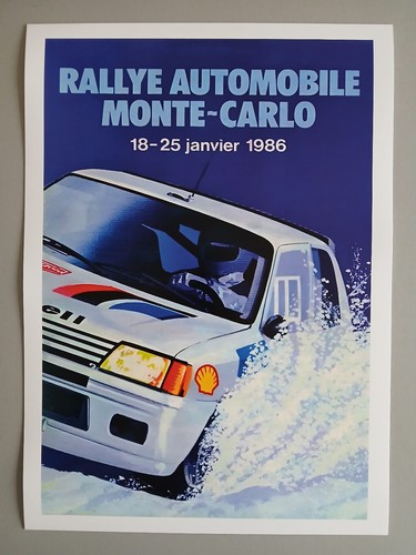 Monté carlo peugeot 205 - carlo,