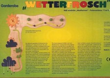 Wooden Toddler Peg Wall Coat