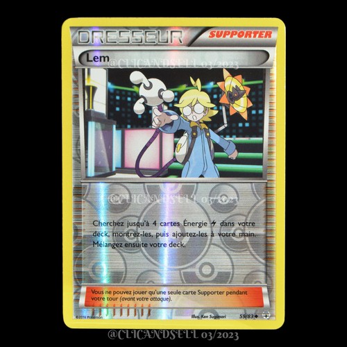 Carte pokémon lem - carte, 59/83