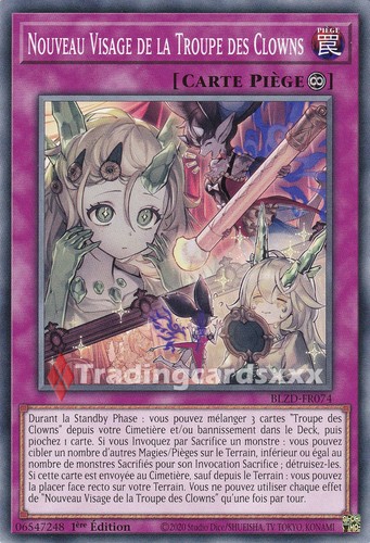Nouveau visage de la - yu-gi-oh!,