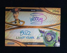 2025 Kakawow Phantom Disney Orange Woody Buzz Lightyear Dual Auto 46/50 J21