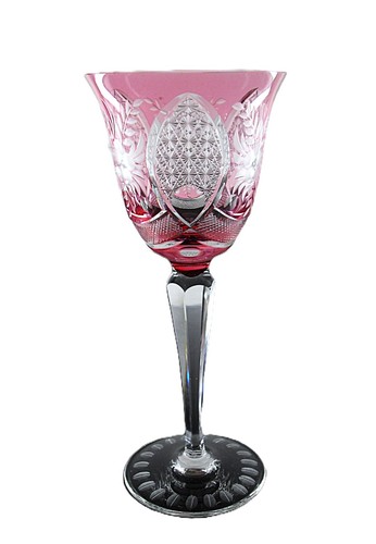 Art deco verre vin forme - 1,