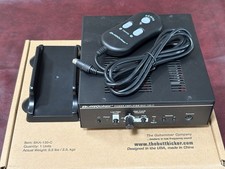 Buttkicker BKA-130-C , Power Amplifier  Amp, W/ Power Stand Remote & Cables Used