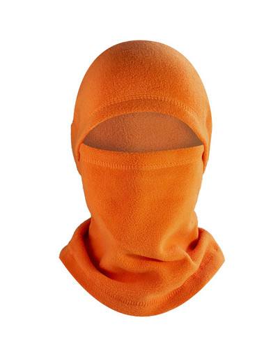 Cagoule polaire orange fluo - cagoule,