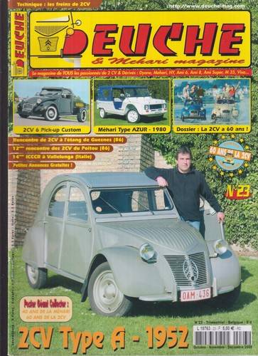 Deuche mehari magazine n - mehari,