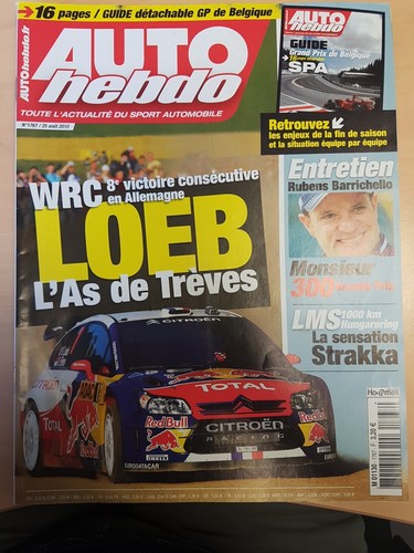Auto hebdo 1767 25 août - auto,