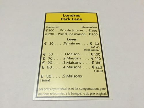 Carte londres park - londres, lane