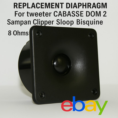 Replacement diaphragm tweeter - diaphragm,