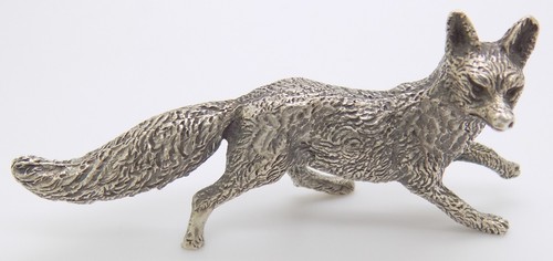 Renard argent massif 800 - massif,