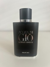 Giorgio Armani Acqua Di Gio Profumo Parfum 75ml Empty Aftershave Bottle
