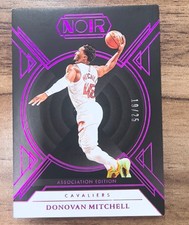 Donovan Mitchell 2024-25 Panini Noir Association Edition Purple 19/25 #23